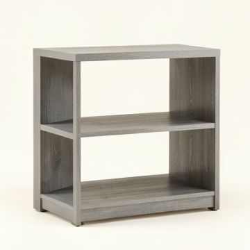Fern Crest Desktop Shelving Unit - Gray (synthetic illustration; no displayed measurements)