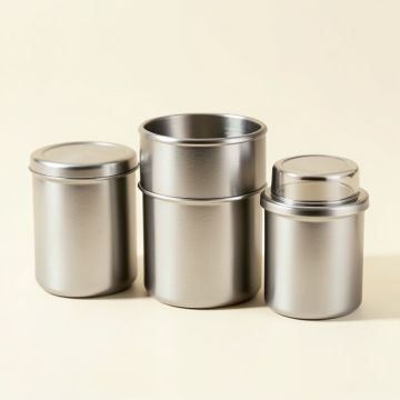 Wave 4 Piece Kitchen Canister Set (synthetic illustration; no displayed measurements)