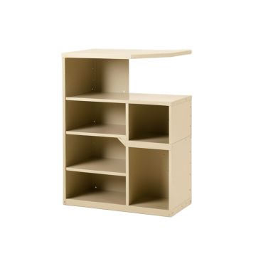 Willow Falls Desktop Shelving Unit - Beige