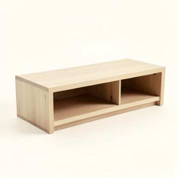 Dune Canyon Shoe Storage Bench - Beige (synthetic illustration; no displayed measurements)