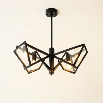 Mckenny 6-Light Led Unique / Statement Geometric Chandelier (synthetic illustration; no displayed measurements)