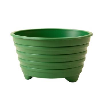 Cove Crest Empty Raised Planter - Green