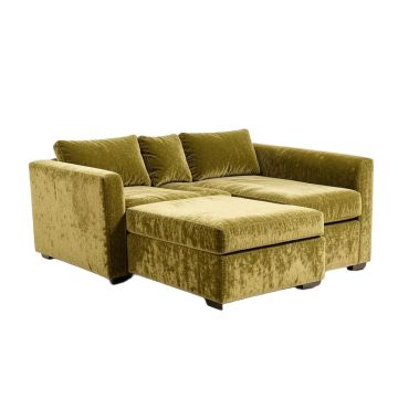 Chanelle 98 '' Wide Chenille Right Hand Facing Sleeper Sofa & Chaise