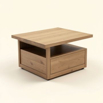 Coffee Table With Storage (synthetic illustration; no displayed measurements)