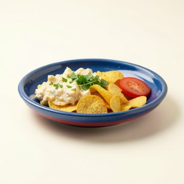 Dimick Anchors Away Chip And Dip Platter (synthetic illustration; no displayed measurements)