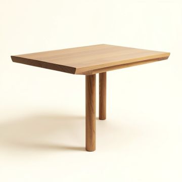 Katharine Mango Solid Wood Dining Table (synthetic illustration; no displayed measurements)