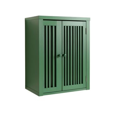 Cliff Bluff Wall-Mounted Laundry Cabinet - Green