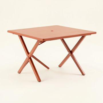 Cove Bluff Patio Table - Terracotta (synthetic illustration; no displayed measurements)