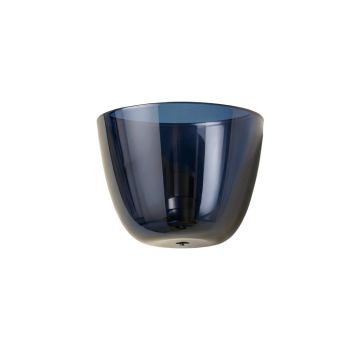 Stone Branch Wall Sconce Mounted On A Plain Wall - Navy