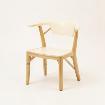Spruce Branch Small Chair - Cream (synthetic illustration; no displayed measurements)