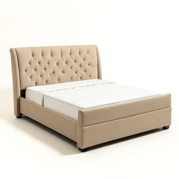 Ammara Tufted Upholstered Standard Bed (synthetic illustration; no displayed measurements)