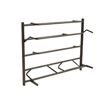 10 Ball Storage Large Wall Mounted Sports Rack