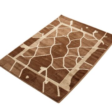 Munich Geometric Brown Area Rug