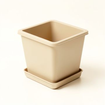 Dune Crossing Empty Planter - Beige (synthetic illustration; no displayed measurements)