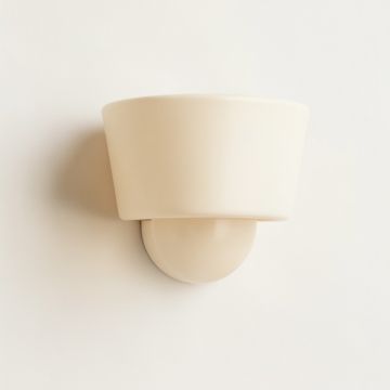 Shore Crossing Wall Sconce Mounted On A Plain Wall - Cream (synthetic illustration; no displayed measurements)