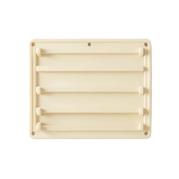 Aspen Bluff Empty Wall-Mounted Tool Organizer Panel - Ivory