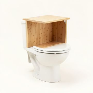 Chet 27.5 '' W X 67 '' H Over The Toilet Storage (synthetic illustration; no displayed measurements)