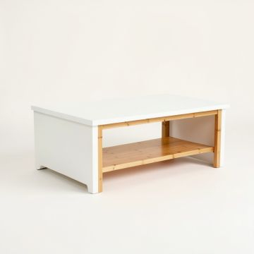 Birch Dell Coffee Table - White (synthetic illustration; no displayed measurements)