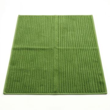 Cliff Edge Bath Mat - Green (synthetic illustration; no displayed measurements)