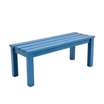Aspen Bend Indoor Bench - Blue (synthetic illustration; no displayed measurements)