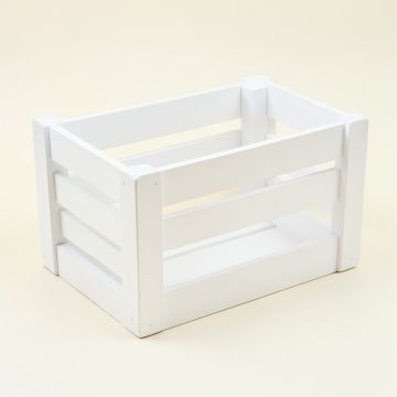 Hill Crest Empty Furniture-Style Pet Crate - White (synthetic illustration; no displayed measurements)