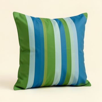 Pineapple Stripes Square Pillow Cover & Insert (synthetic illustration; no displayed measurements)
