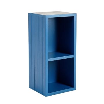 Laurel Bluff Narrow Cubby Tower - Blue (synthetic illustration; no displayed measurements)