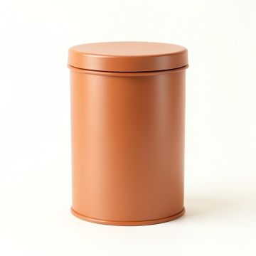 Shore Canyon Storage Canister With Lid - Terracotta (synthetic illustration; no displayed measurements)