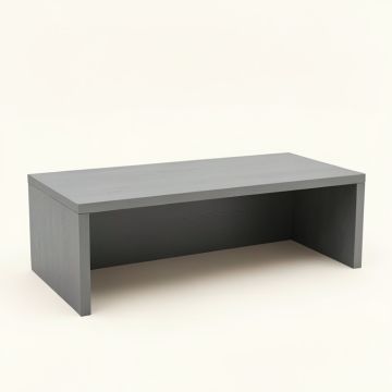 Birch Crossing Desktop Monitor Riser - Gray (synthetic illustration; no displayed measurements)