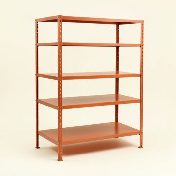 Reed Branch Empty Seed-Starting Shelving Unit Without Lights - Terracotta (synthetic illustration; no displayed measurements)