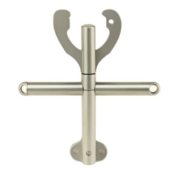 Ayub 0.63 '' Single Curtain Rod