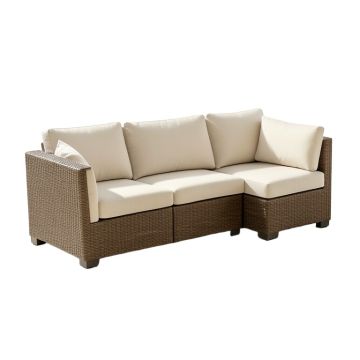 Bliss 4 Piece Sofa Seating Group With Cushions