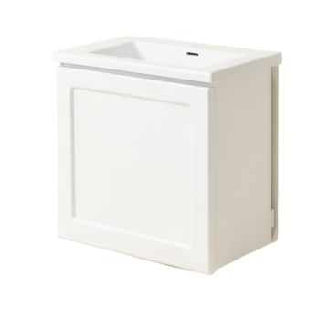 Frameport 48 '' Single Bathroom Vanity Top In White With Sink