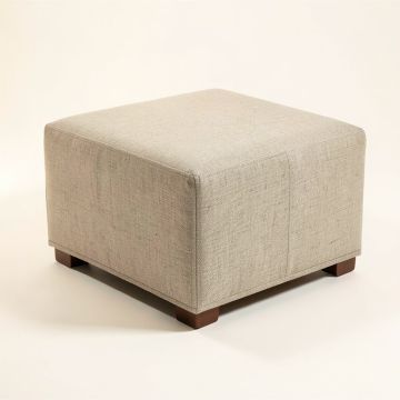 Hojanovice 18 '' Wide Square Footstool Ottoman (synthetic illustration; no displayed measurements)