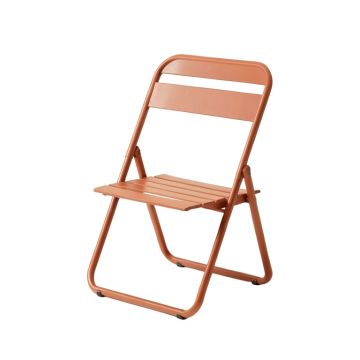 Wren Canyon Folding Outdoor Chair - Terracotta