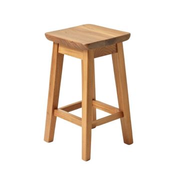 Apte Solid Wood Bar & Counter Stool