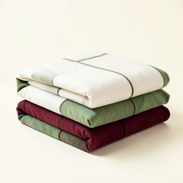 Deemer Flannel Sheet Set (synthetic illustration; no displayed measurements)
