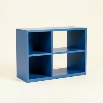 Ash Dale Desktop Shelving Unit - Blue (synthetic illustration; no displayed measurements)