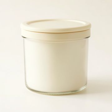 Vale Canyon Storage Canister With Lid - Ivory (synthetic illustration; no displayed measurements)