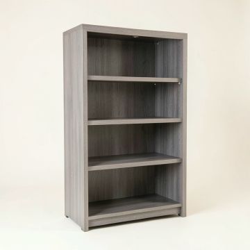 Brook Branch Freestanding Bookcase - Gray (synthetic illustration; no displayed measurements)