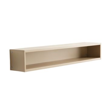 Olive Bend Wall-Mounted Shelf - Beige