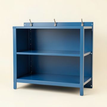Olive Bridge Empty Mug-Storage Cabinet Insert - Blue (synthetic illustration; no displayed measurements)