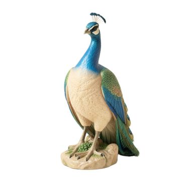 Peacocks In Paradise Statue