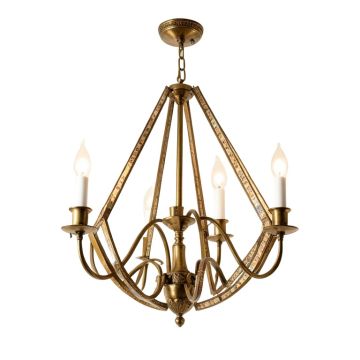 Matilde Candle Style Geometric Chandelier