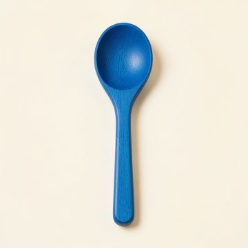 Aspen Crest Cooking Spoon - Blue (synthetic illustration; no displayed measurements)