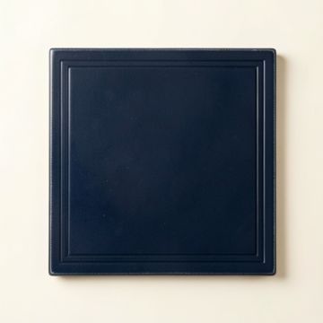 Cedar Crossing Uninstalled Square Decorative Tile - Navy (synthetic illustration; no displayed measurements)