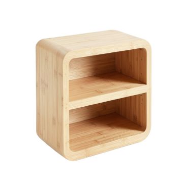 Laurel Branch Empty Mug-Storage Cabinet Insert - Beige