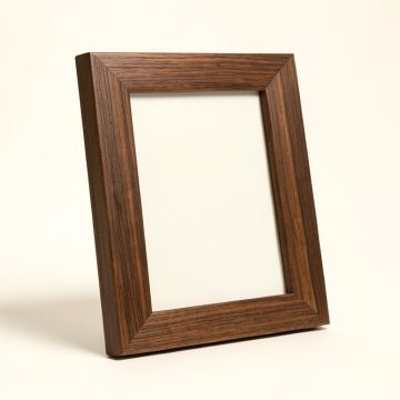Tortelli Never Forget Teak Picture Frame (synthetic illustration; no displayed measurements)