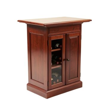 Okeene Bar With Wine Storage