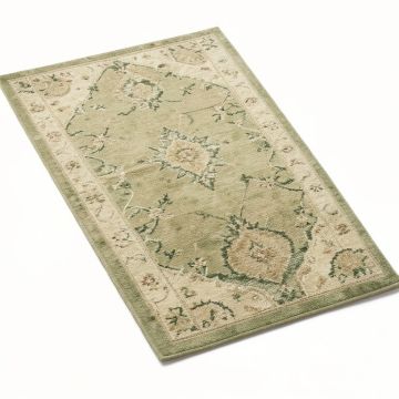 Satsuma Plum/Beige/Green Area Rug (synthetic illustration; no displayed measurements)